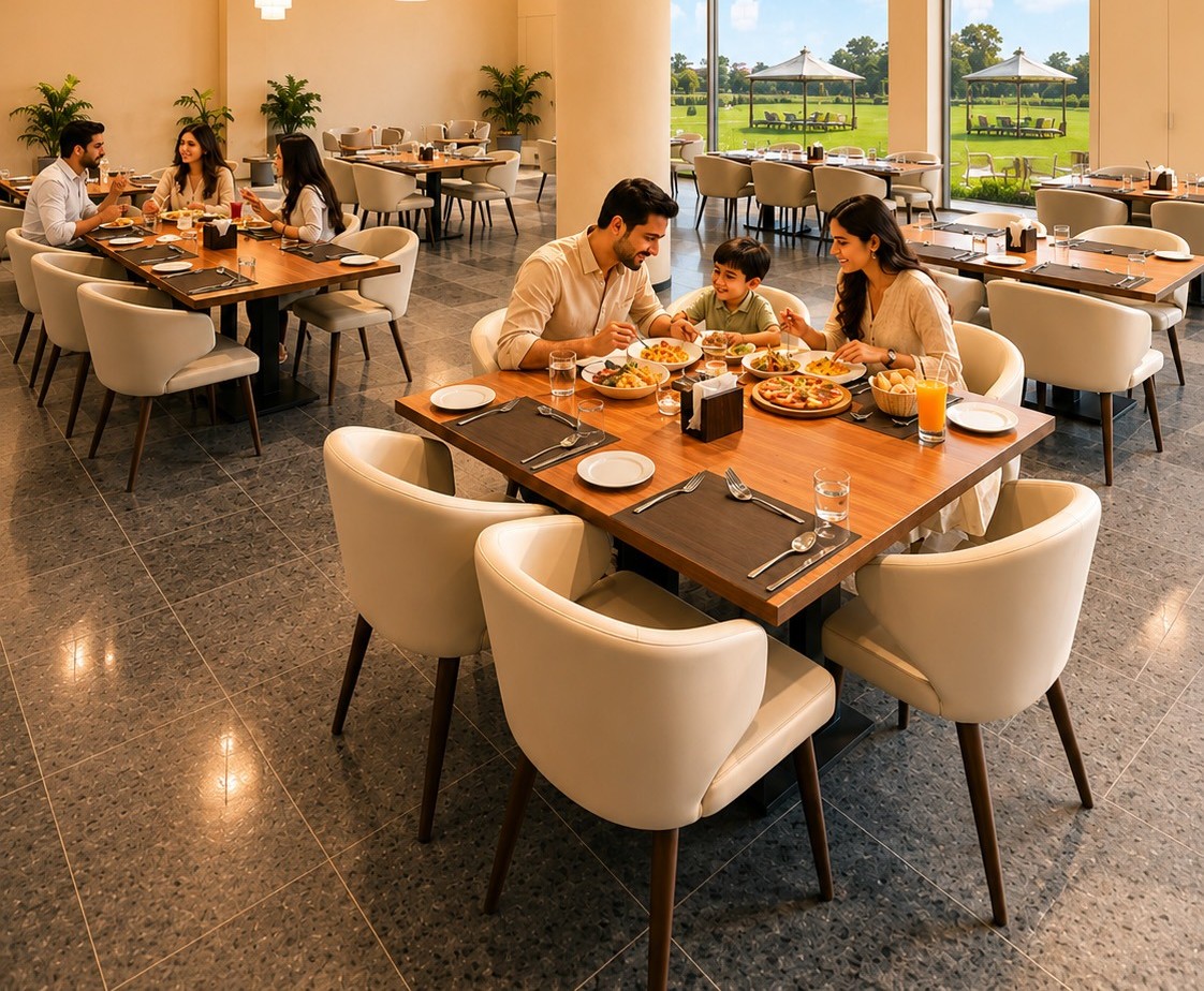 Dining at Club Prive Highgrove